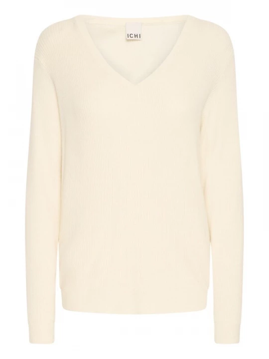 Foto van product ICHI Trui 'ICHBoston' beige