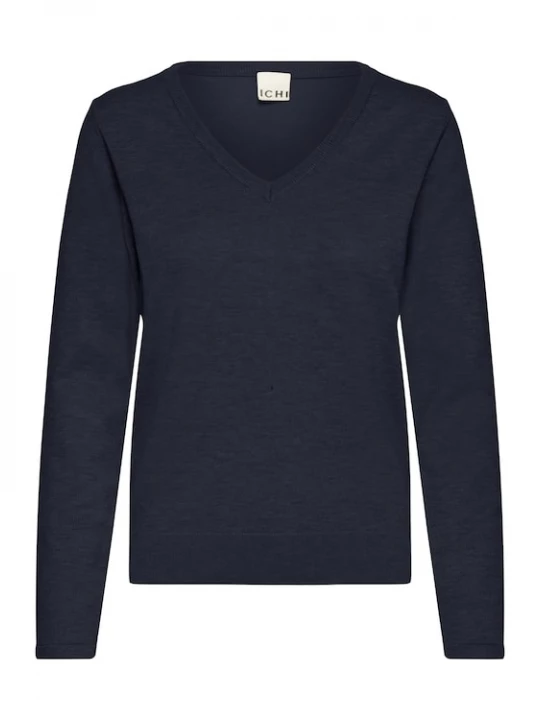 Foto van product ICHI Trui 'IHLuls' marine
