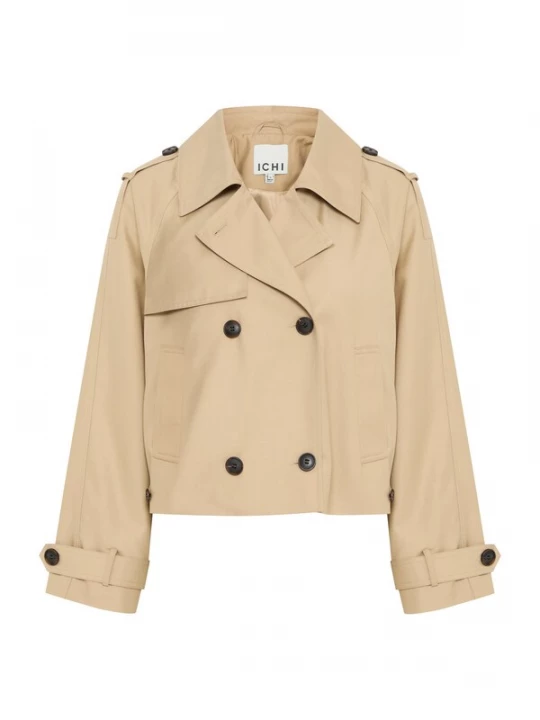 Foto van product ICHI Tussenjas 'IHEPARZA' beige