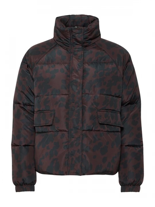 Foto van product ICHI Winterjas 'IHFrigg Ja7' bruin / zwart