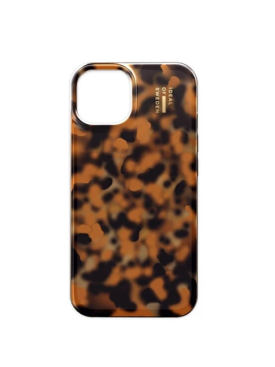 Foto van product iDeal of Sweden Smartphonehoesje 'iPhone 13 / 14 / 15 / 16e' sepia / zwart