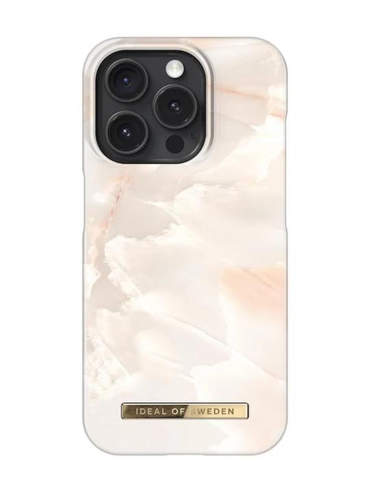 Foto van product iDeal of Sweden Smartphonehoesje 'MagSafe iPhone 15 Pro' lichtbeige / rosa / poederroze