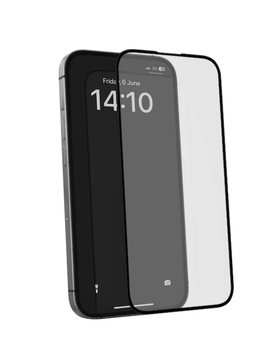 Foto van product iDeal of Sweden Smartphonehoesje 'iPhone 15 Pro' zwart / transparant
