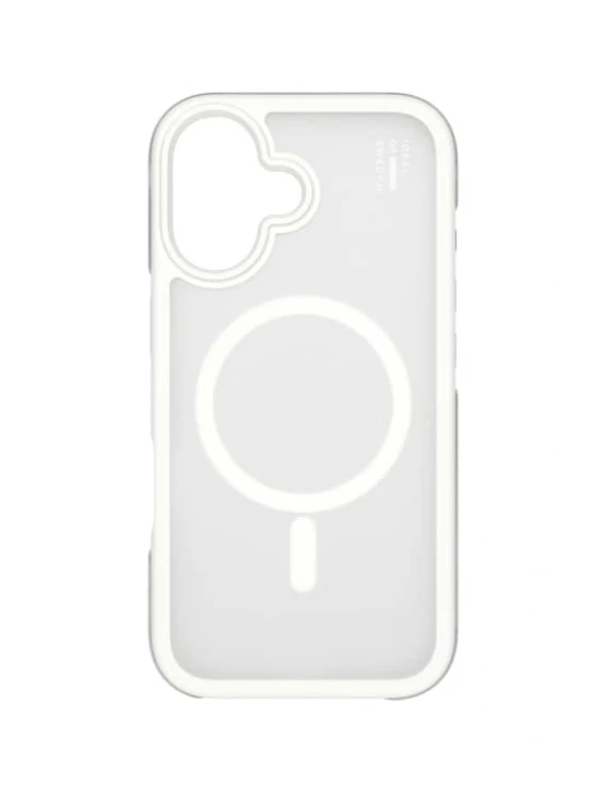 Foto van product iDeal of Sweden Smartphonehoesje 'iPhone 16 Plus' transparant / wit