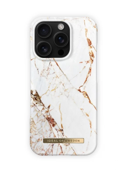 Foto van product iDeal of Sweden Smartphonehoesje 'iPhone 16 Pro' goud / wit
