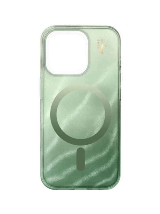 Foto van product iDeal of Sweden Smartphonehoesje 'iPhone 16 Pro' groen / lichtgroen