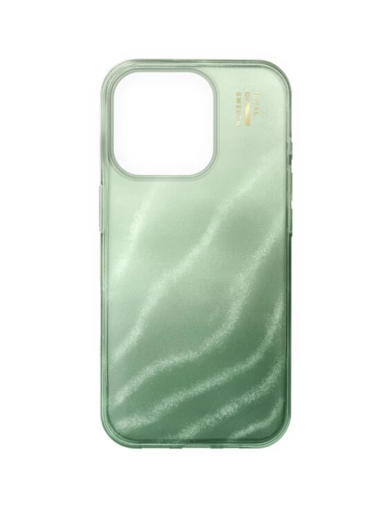 Foto van product iDeal of Sweden Smartphonehoesje 'iPhone 16 Pro Max' groen / pastelgroen