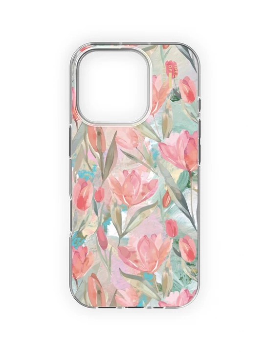 Foto van product iDeal of Sweden Smartphonehoesje 'iPhone 16 Pro Max' kaki / pink / lichtrood / wit