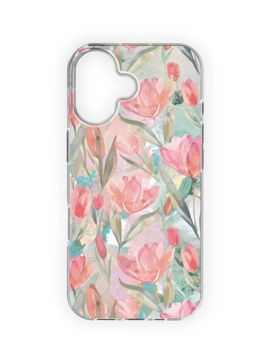 Foto van product iDeal of Sweden Smartphonehoesje 'iPhone 17' mintgroen / pastelgroen / rosa