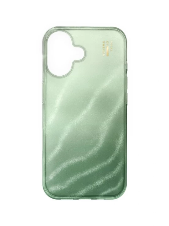 Foto van product iDeal of Sweden Smartphonehoesje 'iPhone 17' mintgroen / wit