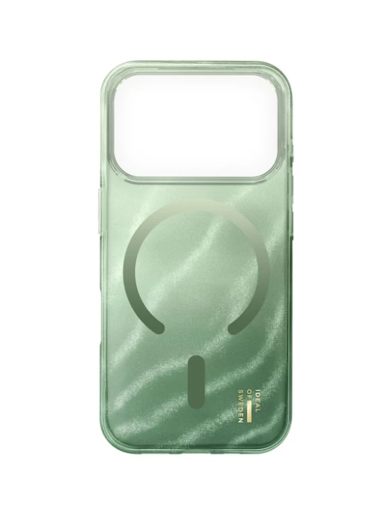 Foto van product iDeal of Sweden Smartphonehoesje 'iPhone 17 Pro' beige / mintgroen