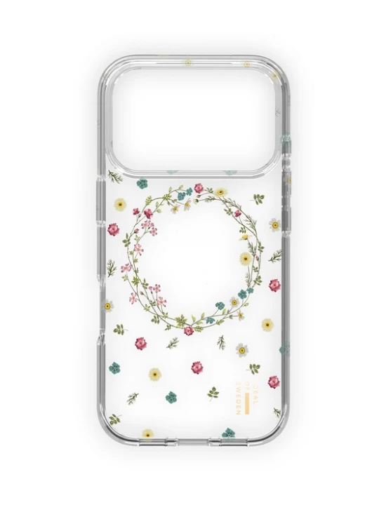 Foto van product iDeal of Sweden Smartphonehoesje 'iPhone 17 Pro Max' olijfgroen / rosa / transparant / wit
