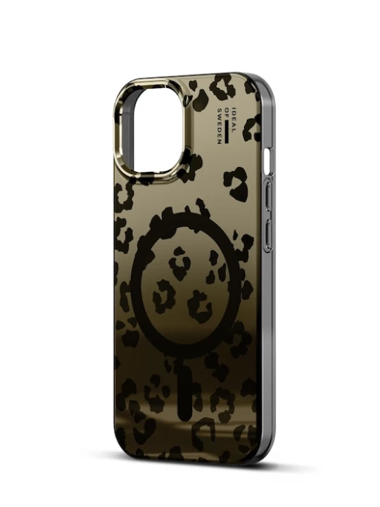 Foto van product iDeal of Sweden Smartphonehoesje 'MagSafe iPhone 13 / 14 / 15 / 16e' goud / zwart