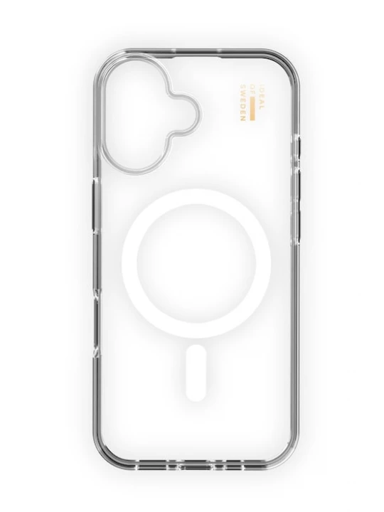 Foto van product iDeal of Sweden Smartphonehoesje 'MagSafe iPhone 16' goud / transparant / wit
