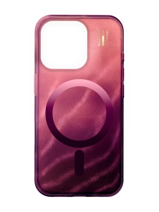 Foto van product iDeal of Sweden Smartphonehoesje 'MagSafe iPhone 16 Pro Max' rose-goud / bourgogne