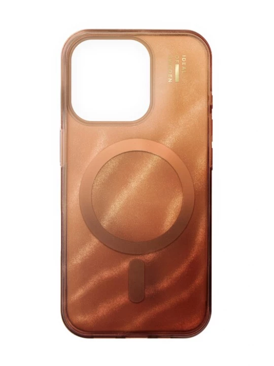 Foto van product iDeal of Sweden Smartphonehoesje 'MagSafe iPhone 16 Pro Max' sepia / goud