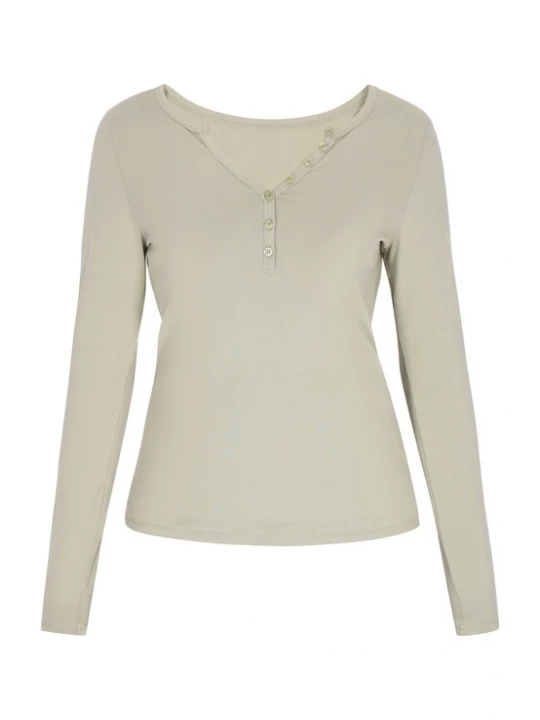 Foto van product IDONY Shirt 'Fashion Look' kaki
