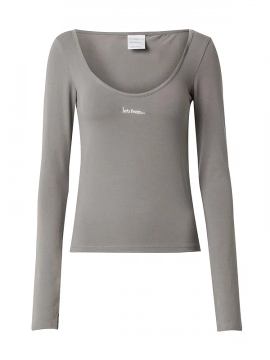 Foto van product iets frans Shirt 'GIGI HALTER' taupe Iets frans…