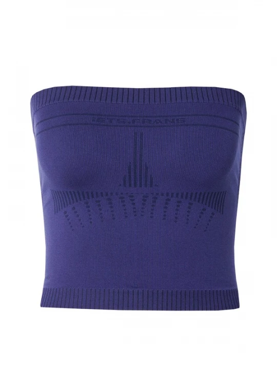 Foto van product iets frans Top navy / donkerblauw Iets frans…