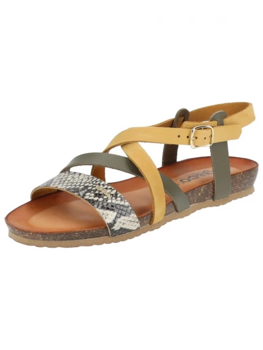 Foto van product IGI&CO Sandalen met riem geel / gemengde kleuren