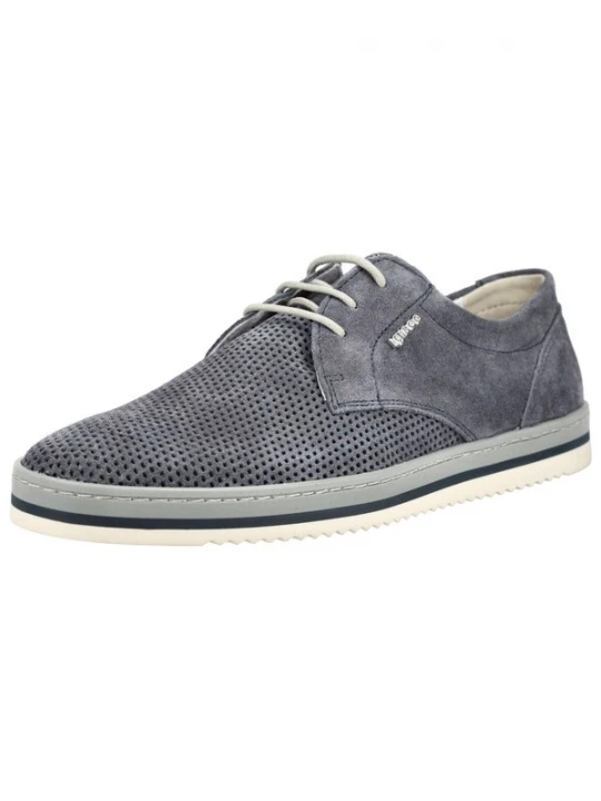 Foto van product IGI&CO Sportieve veterschoen blauw denim
