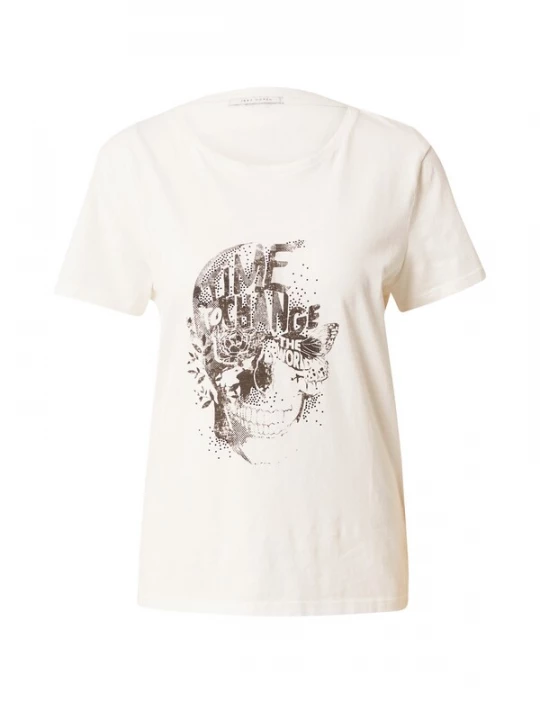 Foto van product IKKS Shirt grafiet / wit