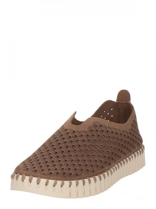 Foto van product ILSE JACOBSEN Slip-on 'Tulip' bruin / donkerbruin