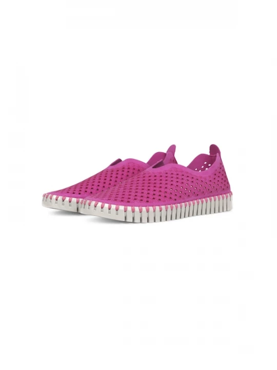 Foto van product ILSE JACOBSEN Slip-on 'Tulip3275' magenta / wit