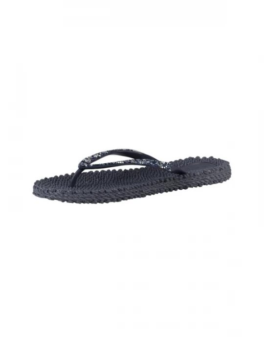 Foto van product ILSE JACOBSEN Teenslipper 'Cheerful 03G' marine / duifblauw / wit