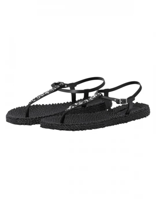 Foto van product ILSE JACOBSEN Teenslipper 'Cheerful' zwart / transparant