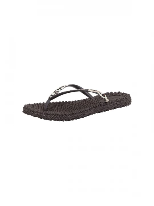 Foto van product ILSE JACOBSEN Teenslipper 'Tullp4097' zwart / wit