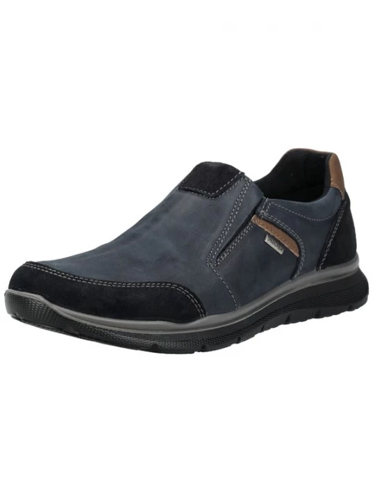 Foto van product IMAC Slip-ons donkerblauw / karamel / zwart