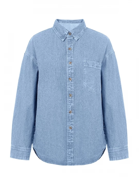 Foto van product Imily Bela Blouse blauw denim
