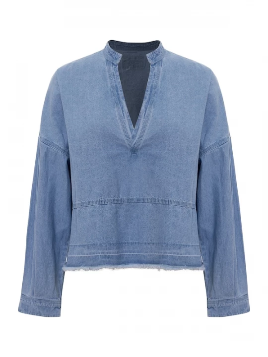 Foto van product Imily Bela Blouse blauw denim