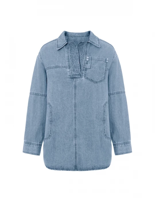 Foto van product Imily Bela Blouse blauw denim