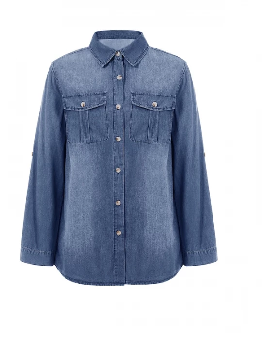 Foto van product Imily Bela Blouse blauw denim