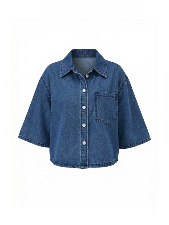 Foto van product Imily Bela Blouse blauw denim