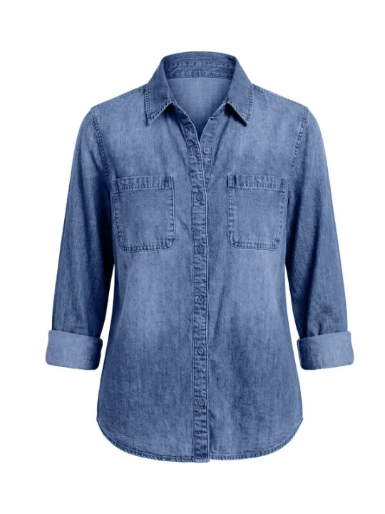 Foto van product Imily Bela Blouse blauw denim