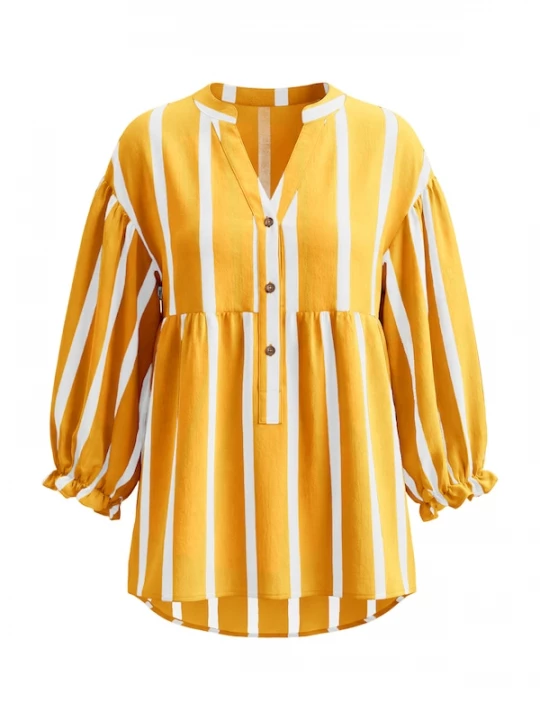 Foto van product Imily Bela Blouse geel / wit