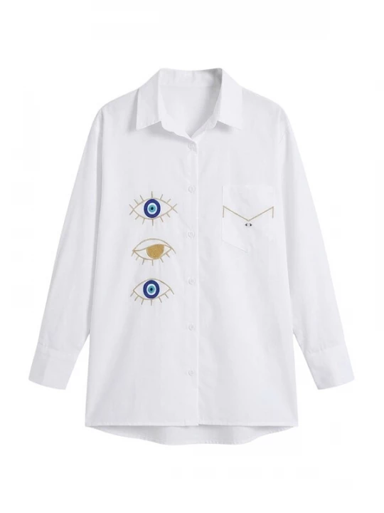 Foto van product Imily Bela Blouse gemengde kleuren / wit