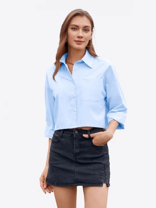 Foto van product Imily Bela Blouse lichtblauw