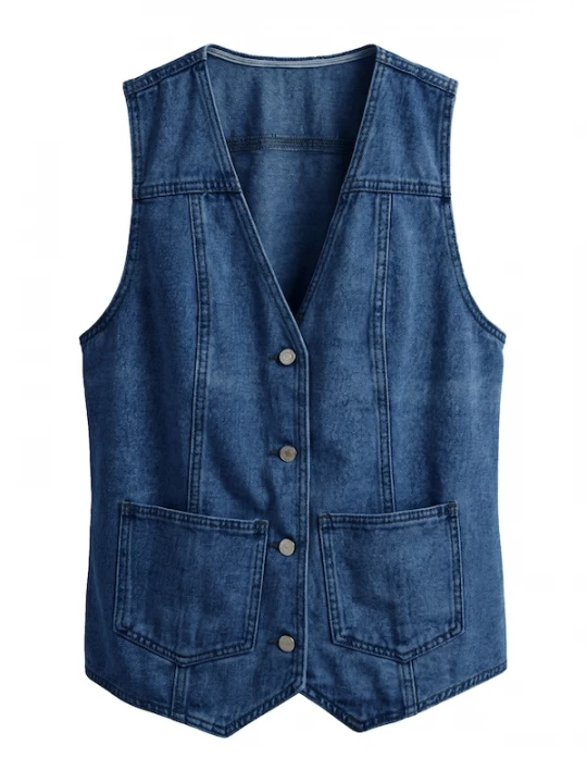 Foto van product Imily Bela Bodywarmer blauw denim