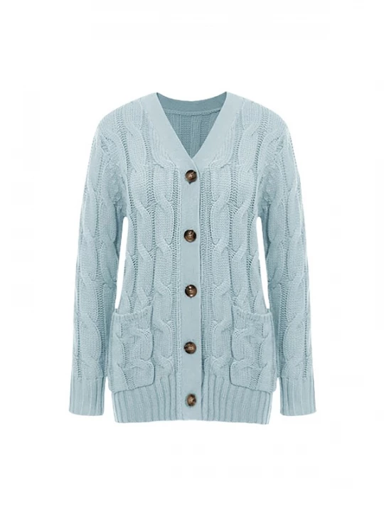 Foto van product Imily Bela Gebreid vest pastelblauw
