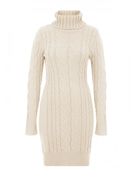 Foto van product Imily Bela Gebreide jurk beige