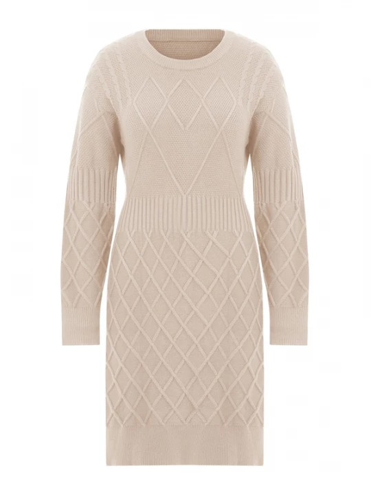 Foto van product Imily Bela Gebreide jurk beige