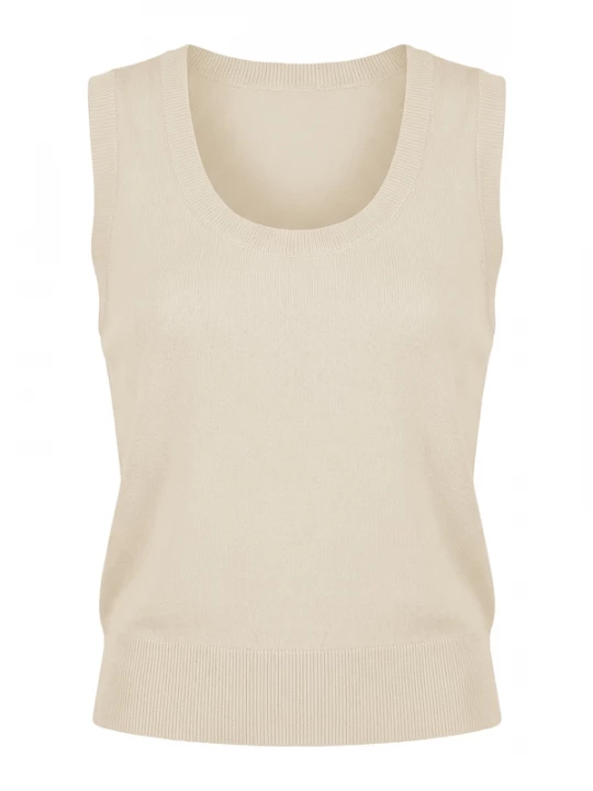 Foto van product Imily Bela Gebreide top beige