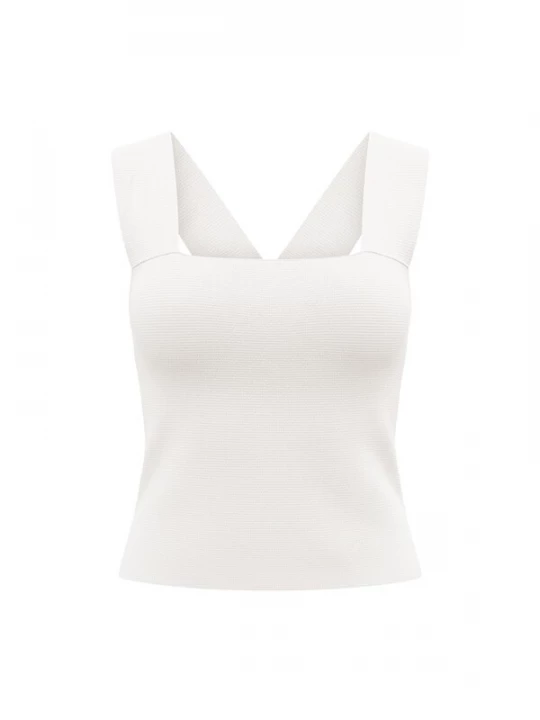 Foto van product Imily Bela Gebreide top wit