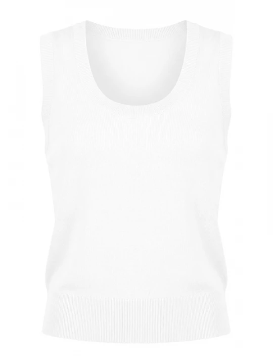 Foto van product Imily Bela Gebreide top wit