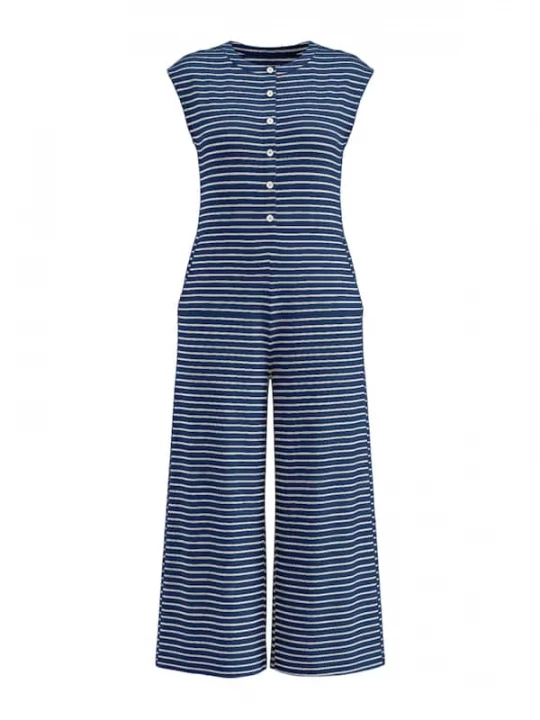 Foto van product Imily Bela Jumpsuit navy / wit