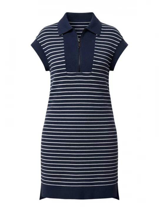 Foto van product Imily Bela Jurk navy / wit